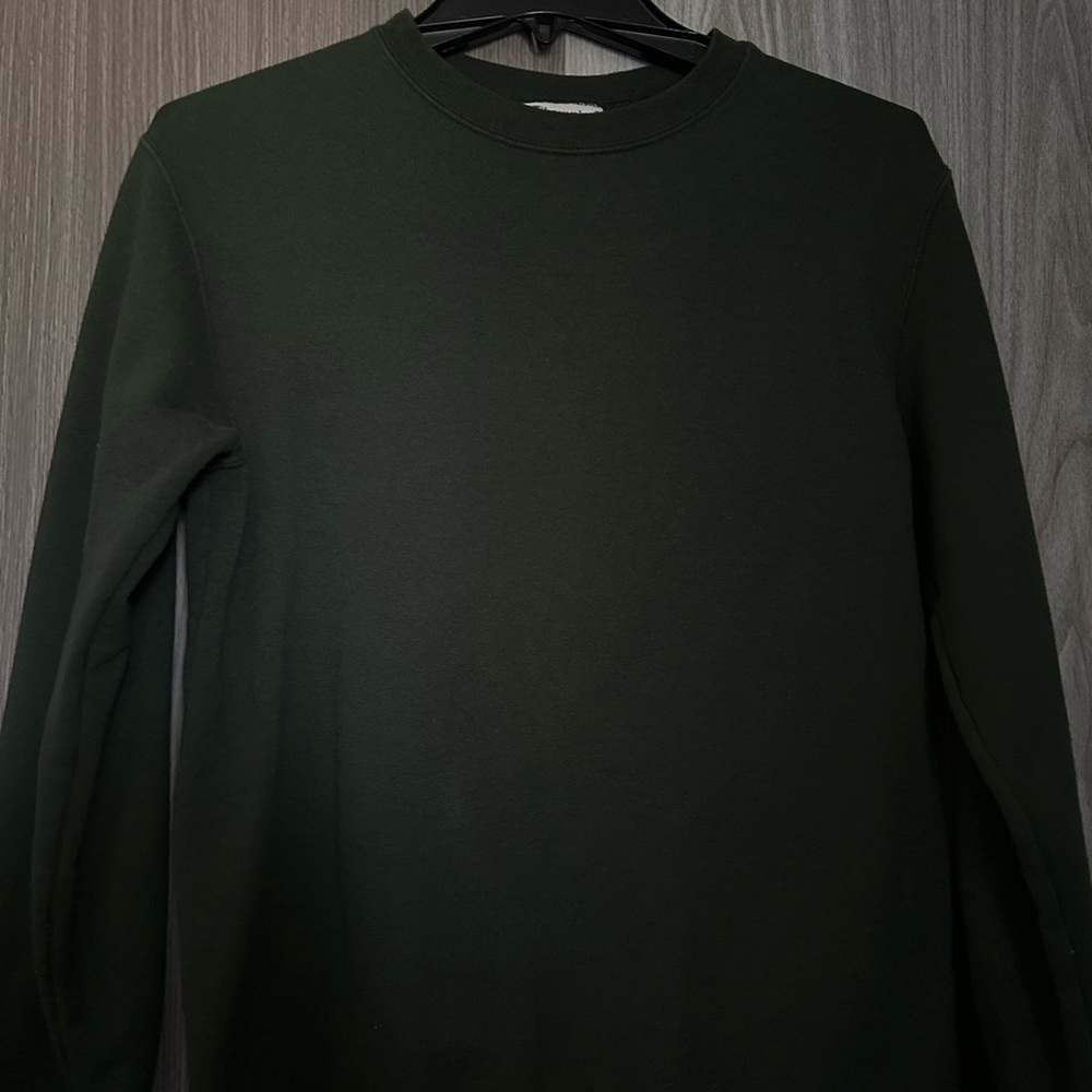 Champion Olive Green Crewneck Sweatshirt